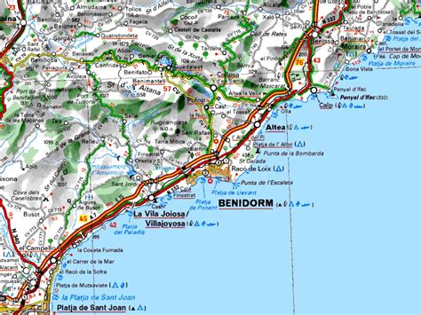 teruel a benidorm|Map from Teruel to Benidorm